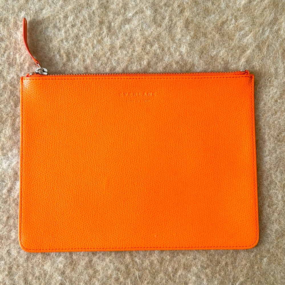 Everlane Leather Zip Pouch